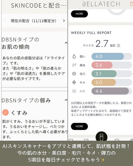 スキンスキャナー/BELLATECH/その他スキンケアグッズを使ったクチコミ(3枚目)
