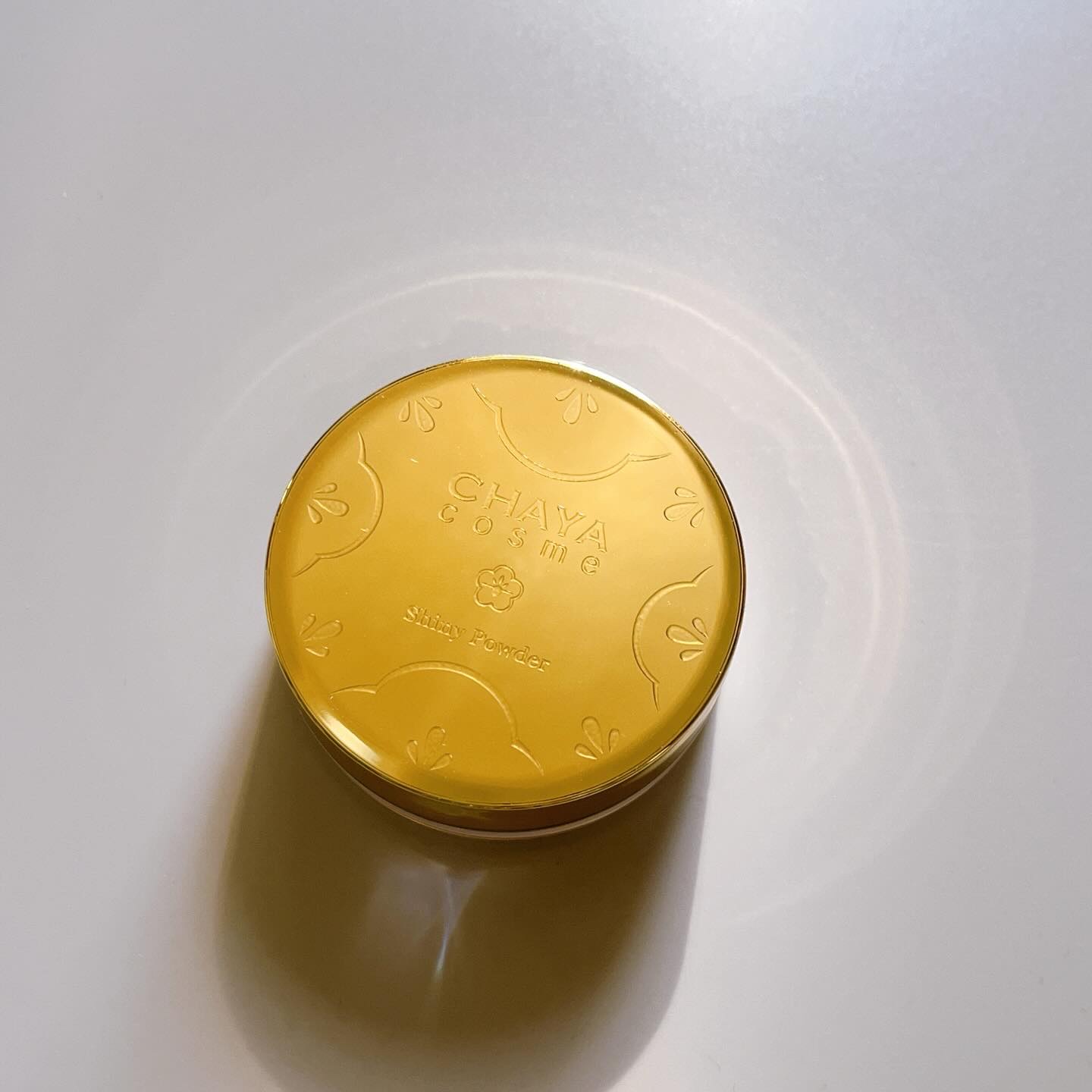 シャイニーパウダー/CHAYA cosme/ルースパウダーを使ったクチコミ（2枚目）