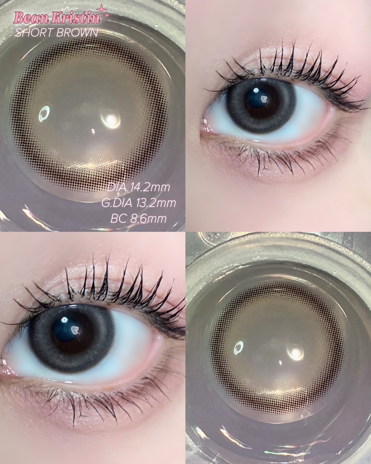 Bean Kristin 1day/Hapa kristin/ワンデー（１DAY）カラコンを使ったクチコミ（3枚目）