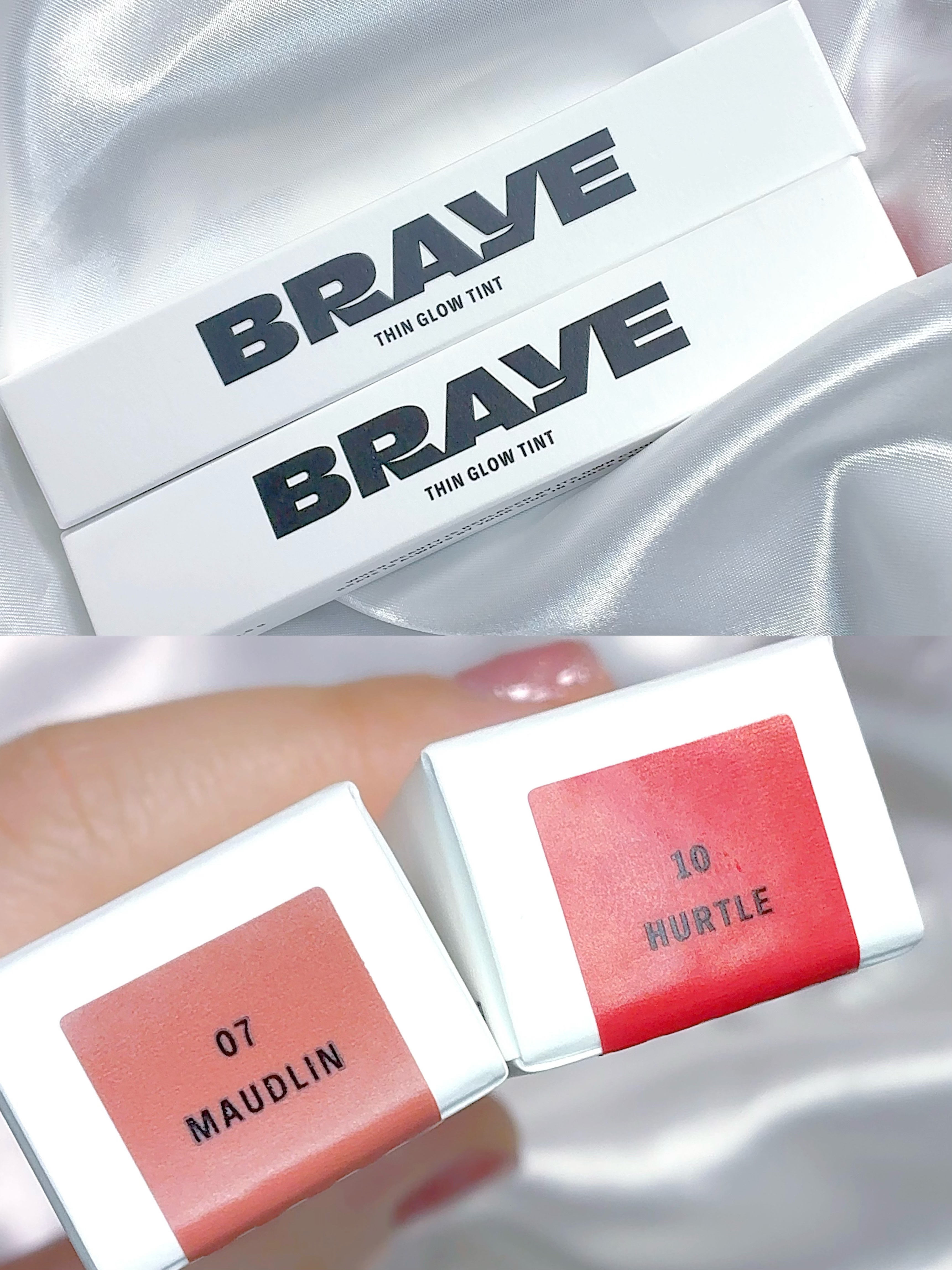 THIN GLOW TINT/BRAYE/口紅を使ったクチコミ（2枚目）