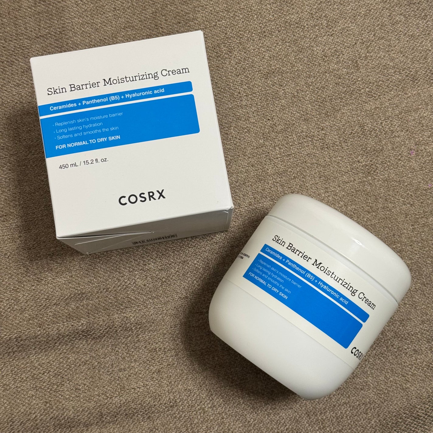 スキンバリア モイスチャライジングクリーム/COSRX/ボディクリームを使ったクチコミ(1枚目)