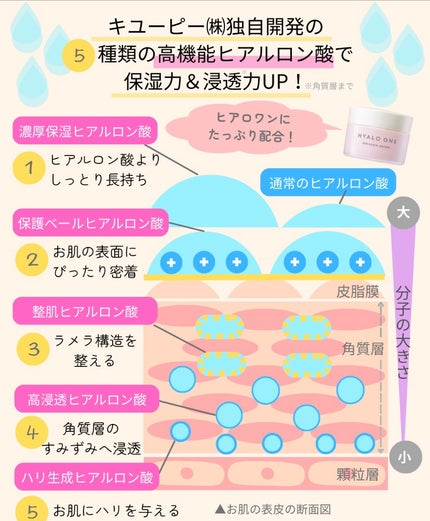 ヒアロワン/キユートピア/オールインワン化粧品を使ったクチコミ(6枚目)