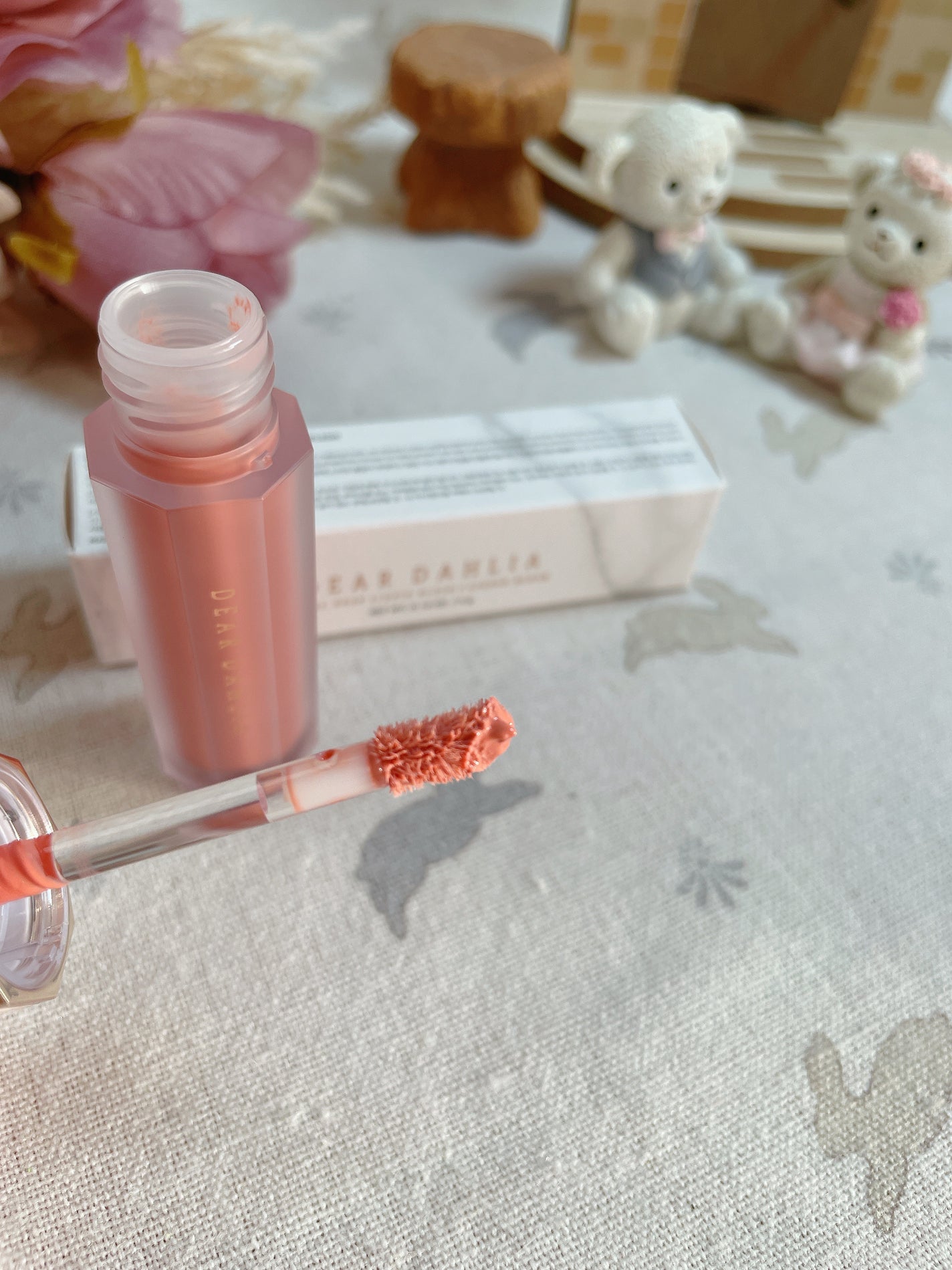 ペタルドロップリキッドブラッシャー/DEAR DAHLIA/リキッドチークを使ったクチコミ(2枚目)