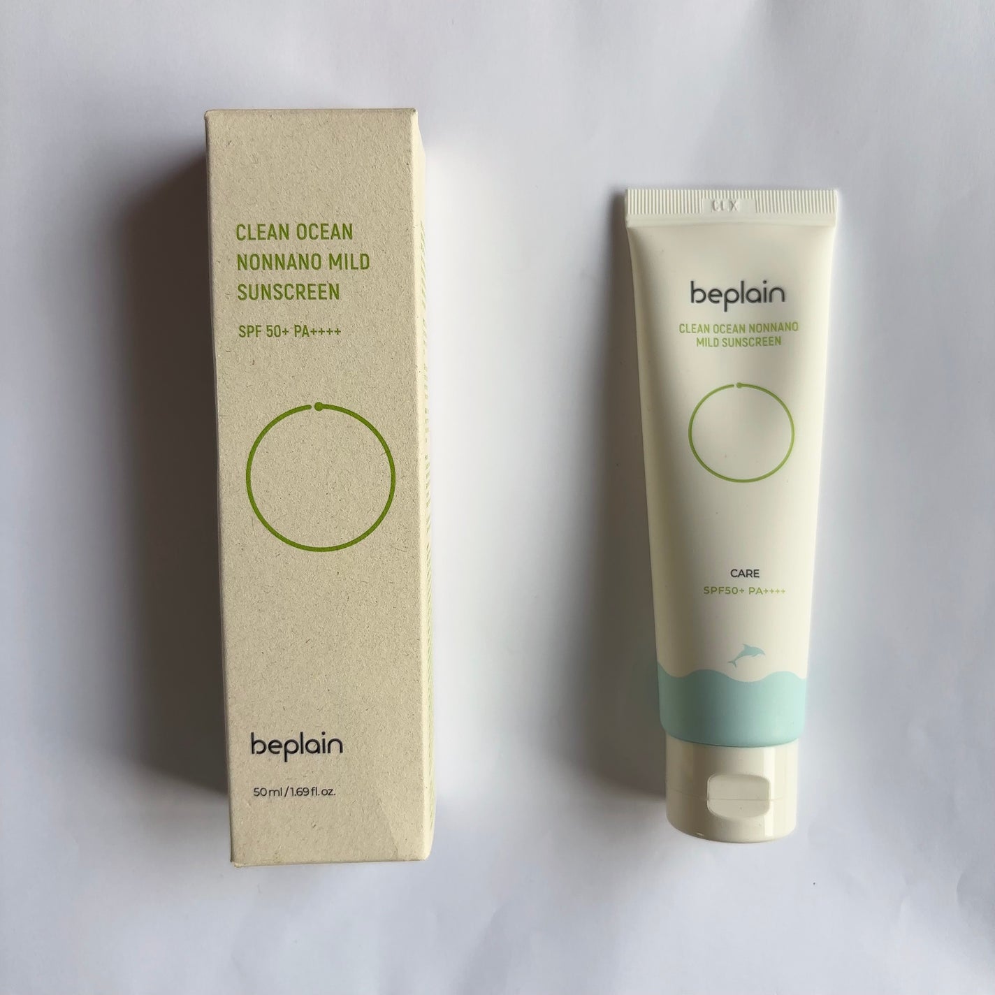 クリーンオーシャンノンナノマイルドサンスクリーン/beplain/日焼け止め・UVケアを使ったクチコミ(1枚目)