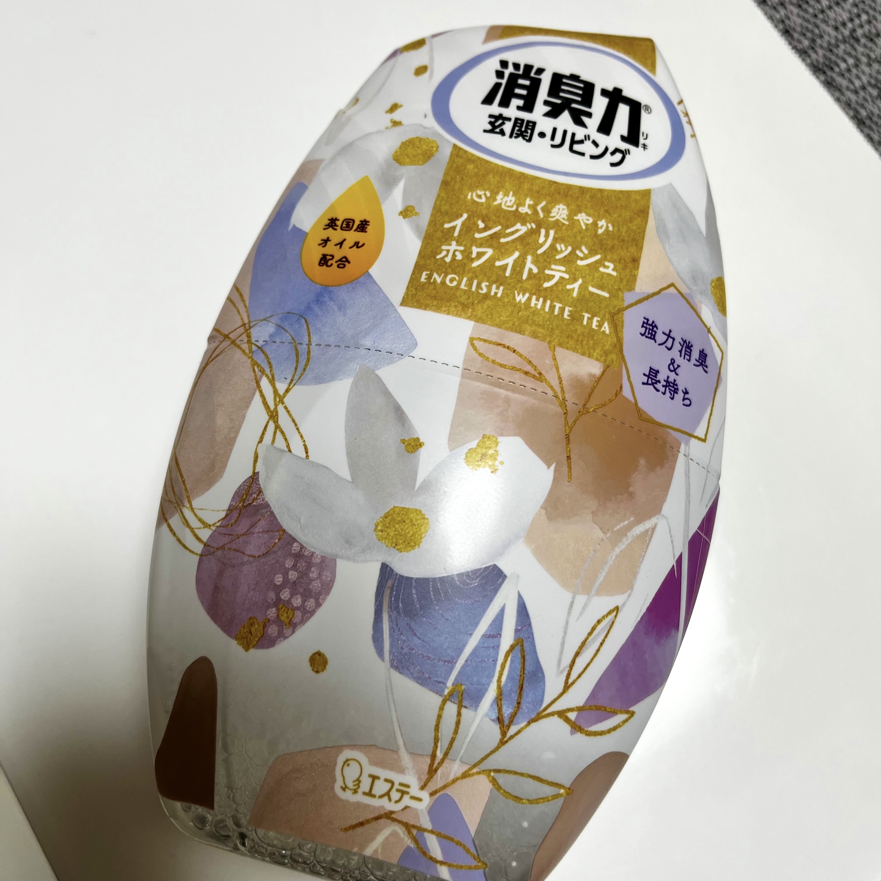 消臭・芳香剤 イングリッシュホワイトティー/消臭力/ルームフレグランスを使ったクチコミ（1枚目）
