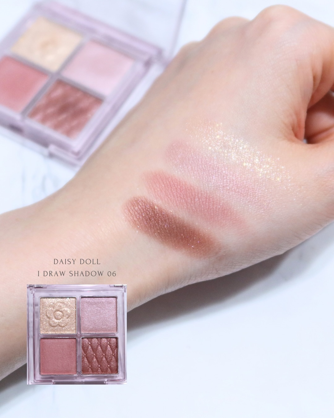 デイジードール アイ ドロー シャドウ/DAISY DOLL by MARY QUANT/アイシャドウパレットを使ったクチコミ（3枚目）