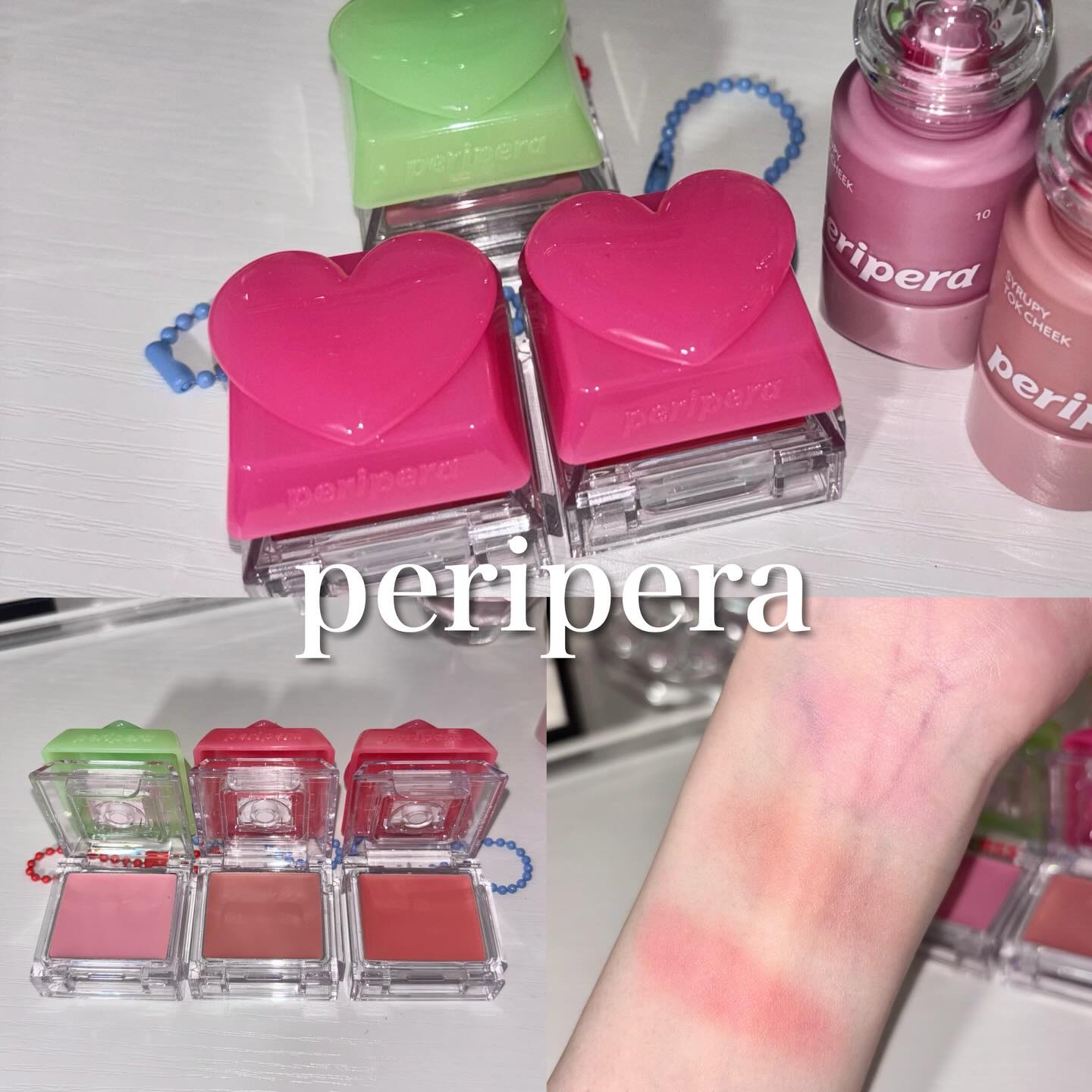 ペリペラ トック ブラッシュ キーキャップ/PERIPERA/パウダーチークを使ったクチコミ（1枚目）