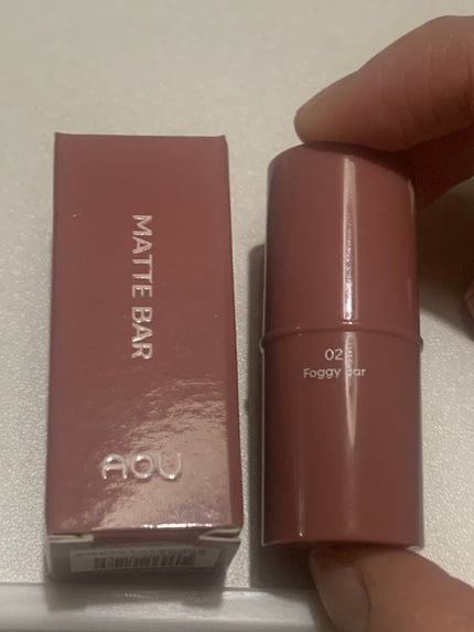 AOU MATTE BARのクチコミ「メガ割購入品!かなりミニサイズでかわいい!
【使った商品】AOU MATTE BAR
【色.....」(1枚目)