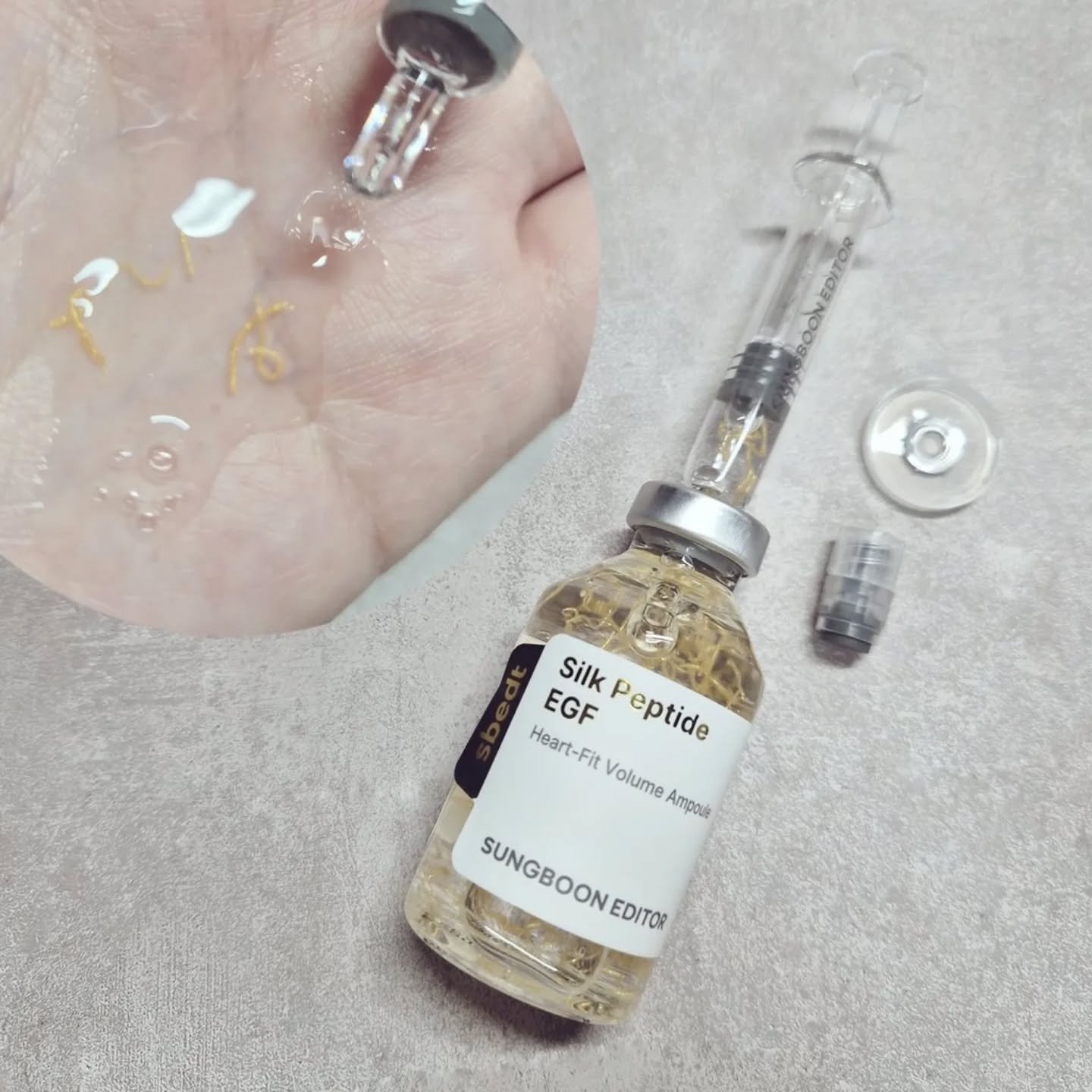 シルクペプチドインテンシブリフティングアンプル/SUNGBOON EDITOR（成分エディター）/美容液を使ったクチコミ（3枚目）