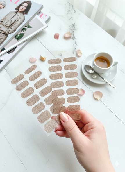 セミキュアジェルネイル(ハンド)/ohora/ネイルシールを使ったクチコミ(3枚目)