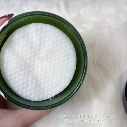 CICAクレンジングウォーターパッド/Meebak/クレンジングシートを使ったクチコミ(2枚目)