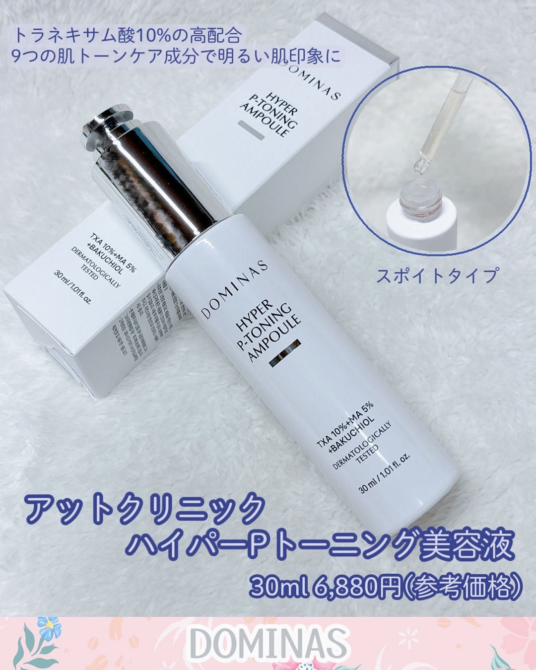 アットクリニックリンクルショットアンプル/DOMINAS/美容液を使ったクチコミ（2枚目）