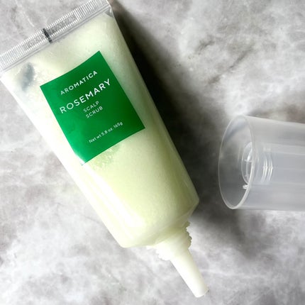 ローズマリー スカルプ スクラブ/AROMATICA/ヘッドスクラブを使ったクチコミ(1枚目)