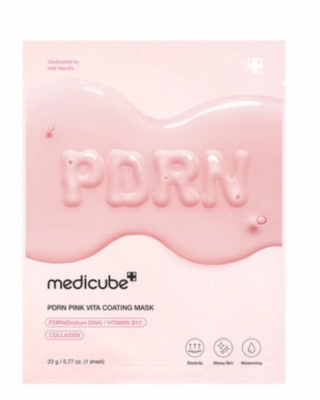 PDRNピンクビタコーティングマスク 10枚/MEDICUBE/シートマスク・パックを使ったクチコミ（1枚目）