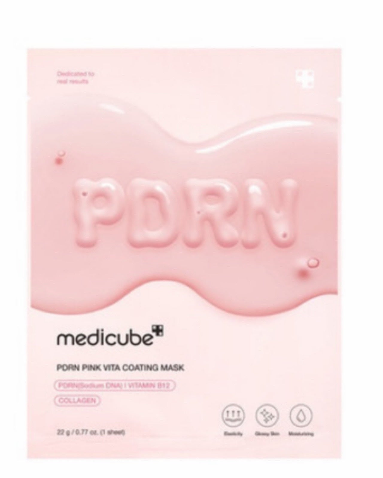 PDRNピンクビタコーティングマスク/MEDICUBE/シートマスク・パックを使ったクチコミ(1枚目)