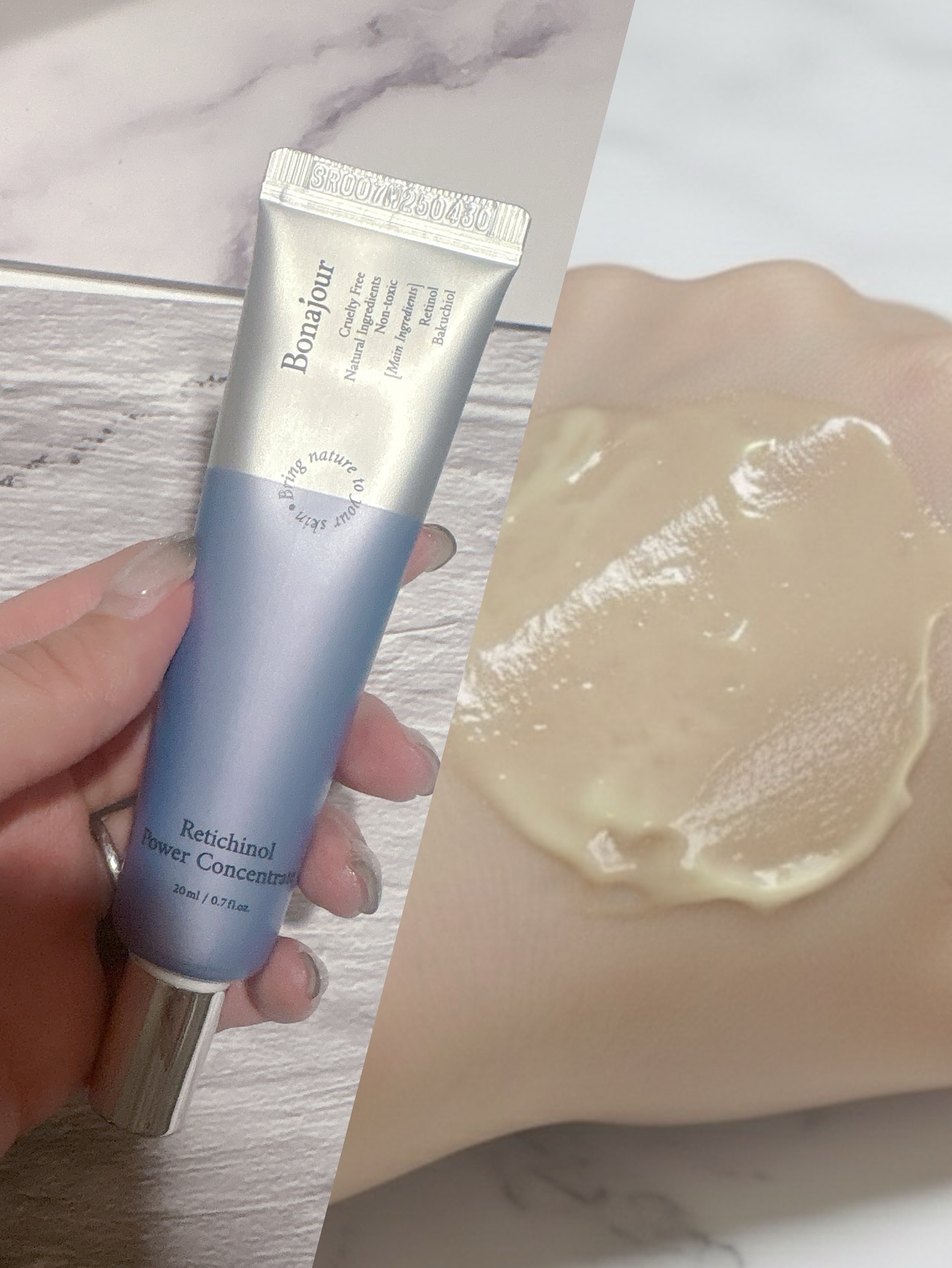 レチノールパワー コンセントレートクリーム/Bonajour/フェイスクリームを使ったクチコミ（3枚目）