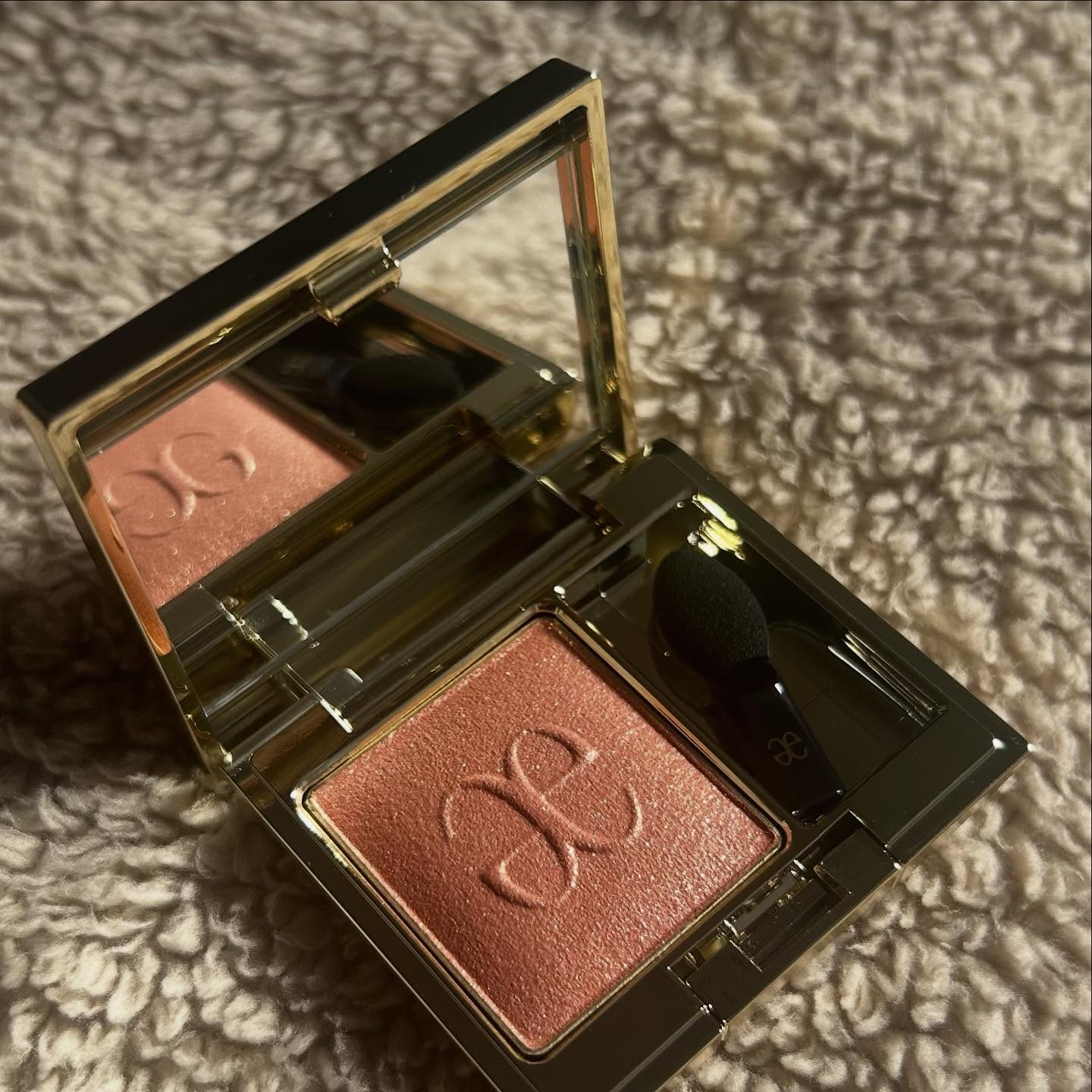 エレガンス プレジール アイズ 14 コーラルオレンジ/Elégance/単色アイシャドウを使ったクチコミ（1枚目）