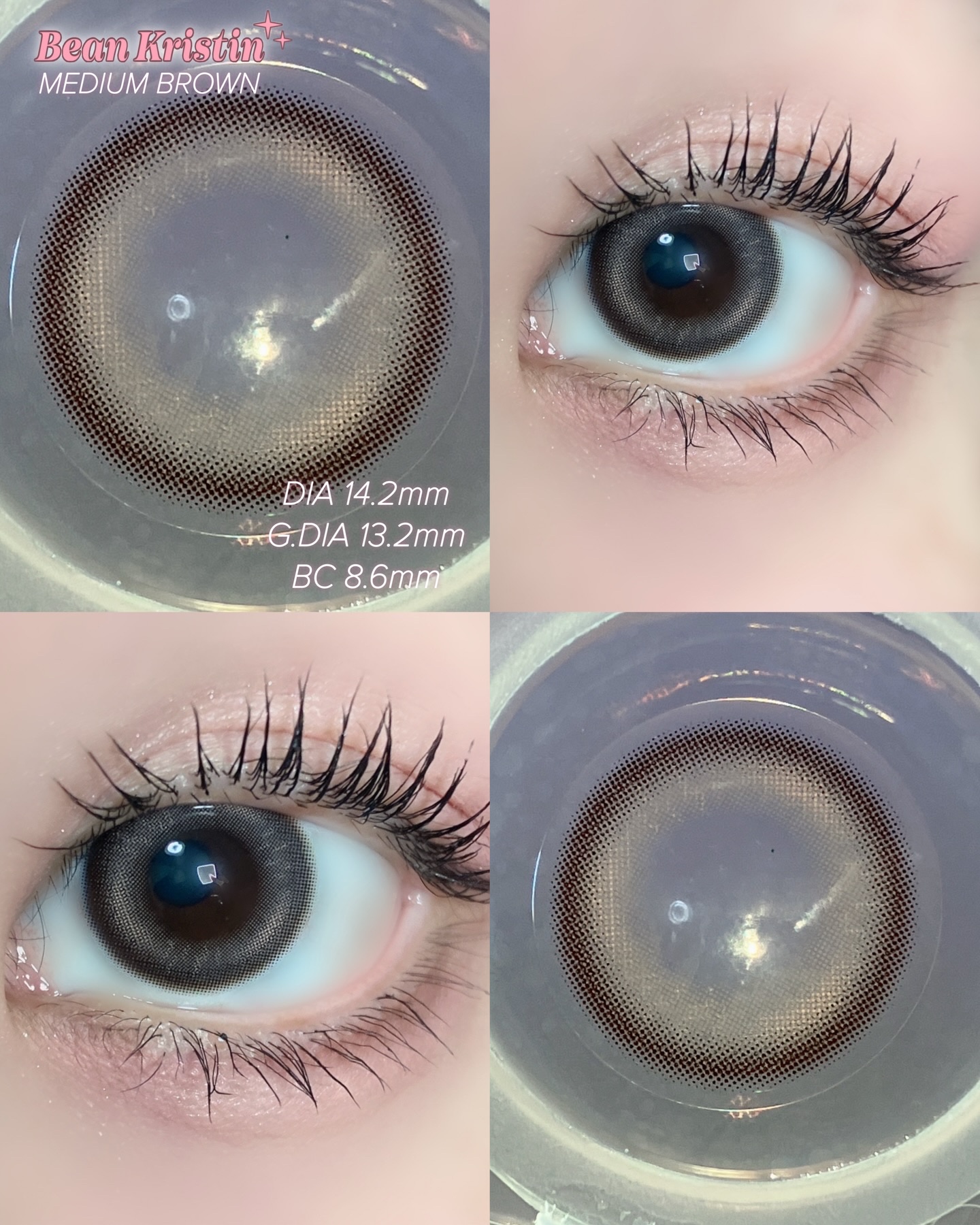 Bean Kristin 1day/Hapa kristin/ワンデー（１DAY）カラコンを使ったクチコミ（2枚目）