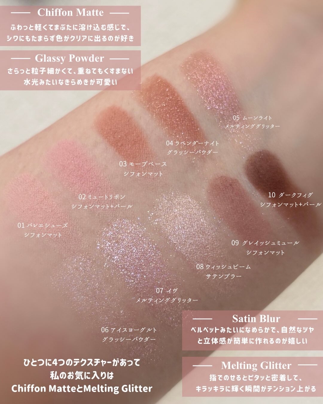 せな(大人かわいいを研究中) on LIPS 「lummir▪️ライトオンアイズシャドウパレット11PM..」(3枚目)