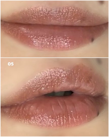 &. Wチャーム リップバーム/DAISO/リップバームを使ったクチコミ(5枚目)