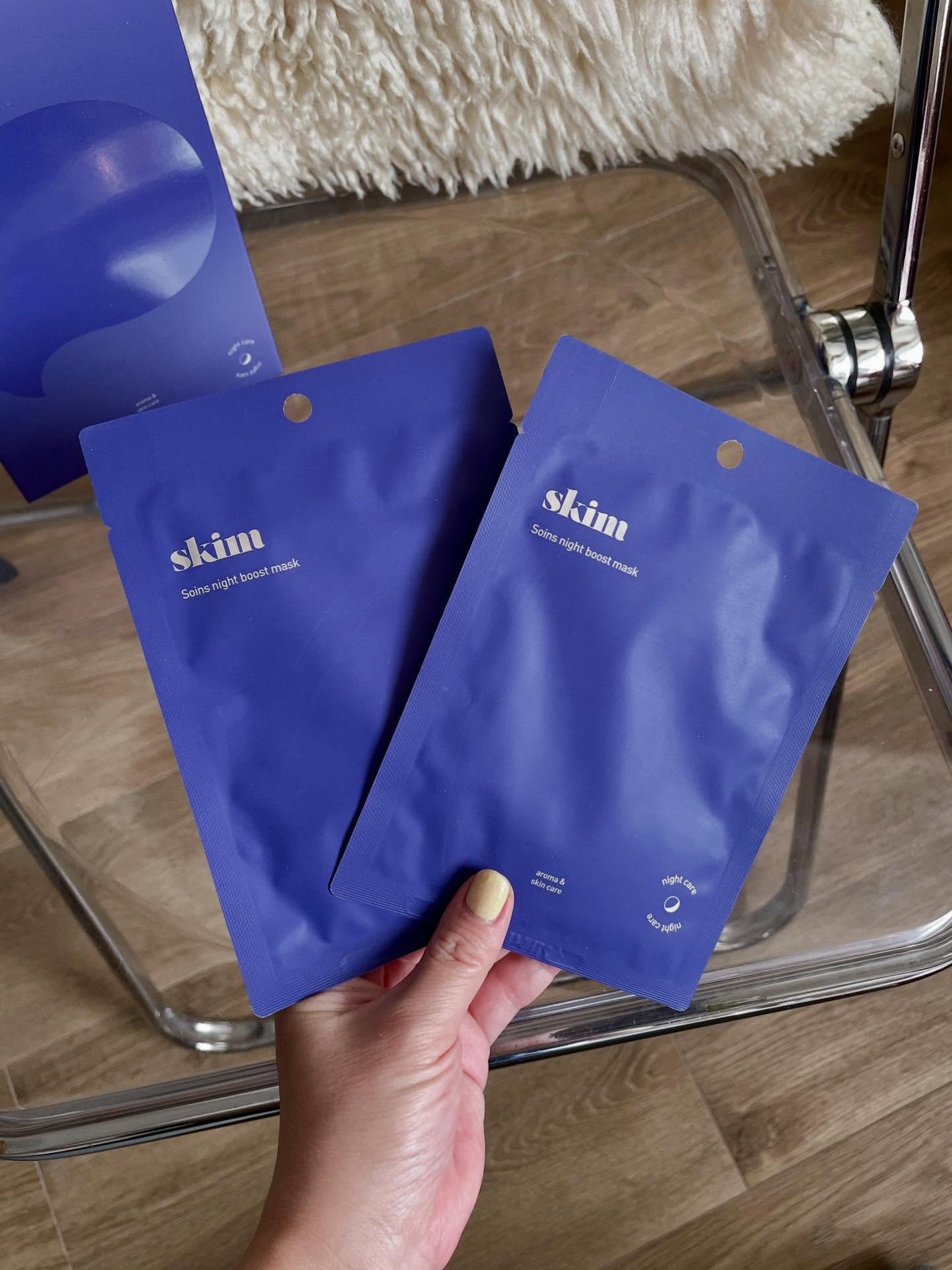 ソワン ナイトブーストマスク/skim /シートマスク・パックを使ったクチコミ(3枚目)