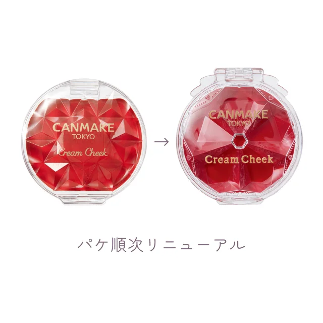 クリームチーク（クリアタイプ） キャンメイク