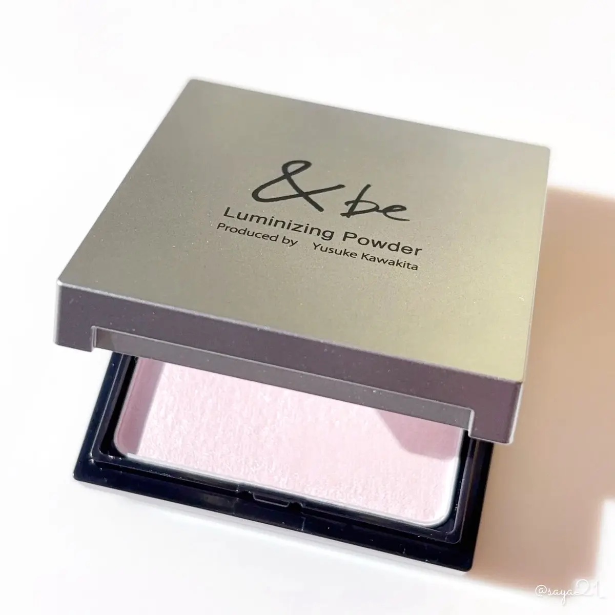 &be ルミナイジングパウダー/＆be/パウダーハイライトを使ったクチコミ（1枚目）