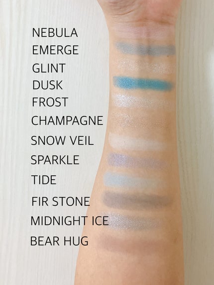 エクスプローラ12色 動物アイシャドウパレット/PERFECT DIARY/アイシャドウパレットを使ったクチコミ(4枚目)