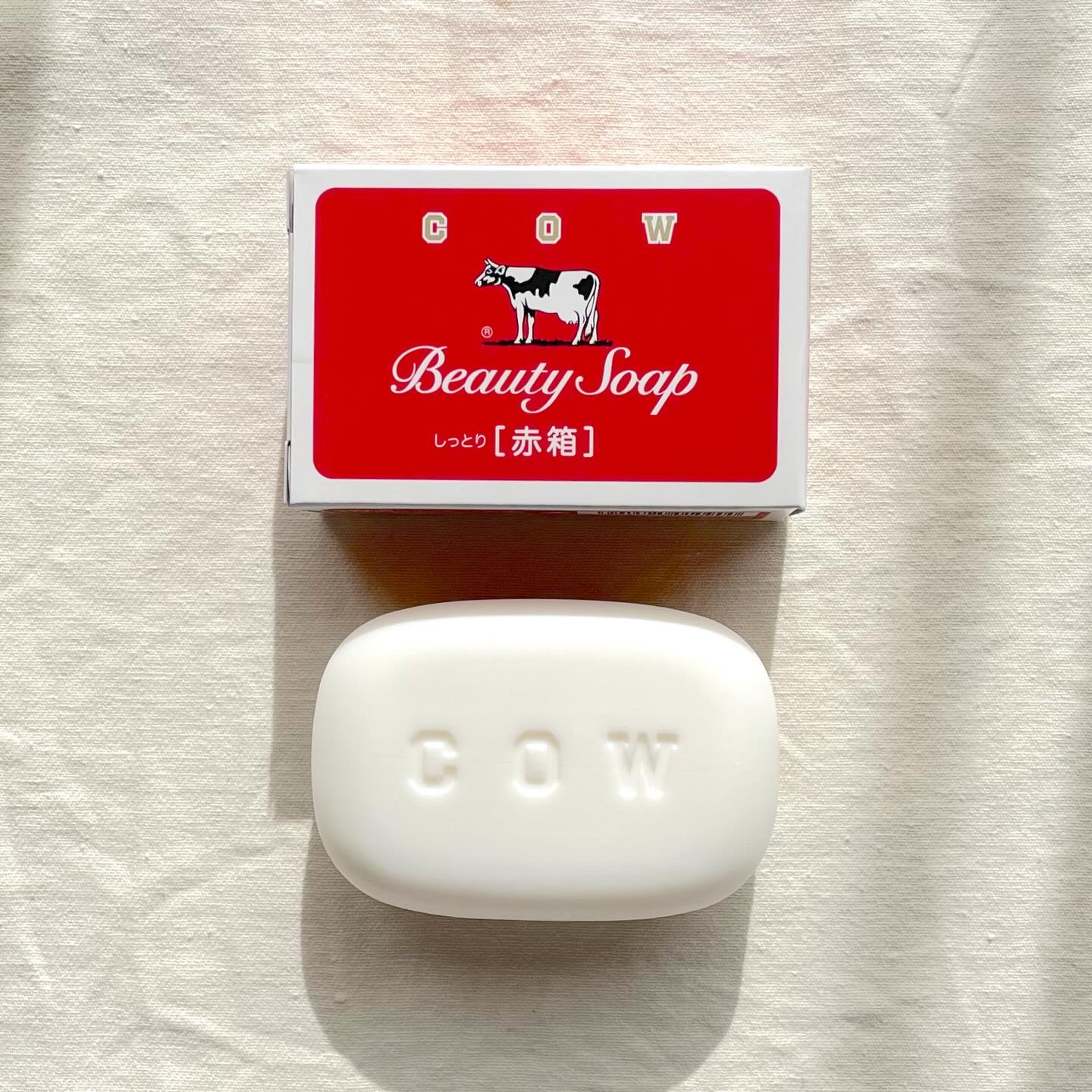 赤箱 (しっとり)/カウブランド/洗顔石鹸を使ったクチコミ（3枚目）