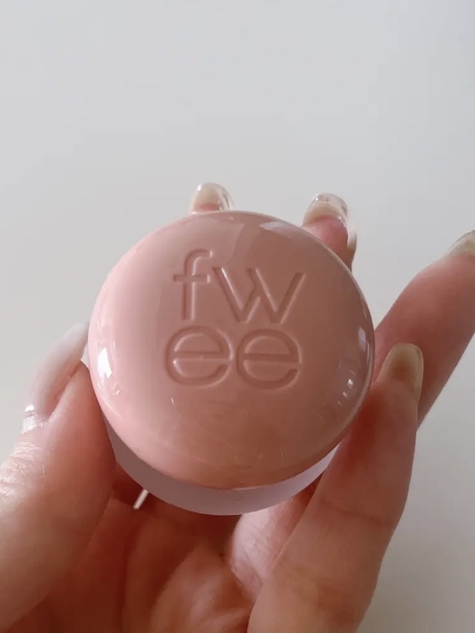 リップアンドチーク ブラーリープリンポット ND04 マイ/fwee/口紅を使ったクチコミ（2枚目）