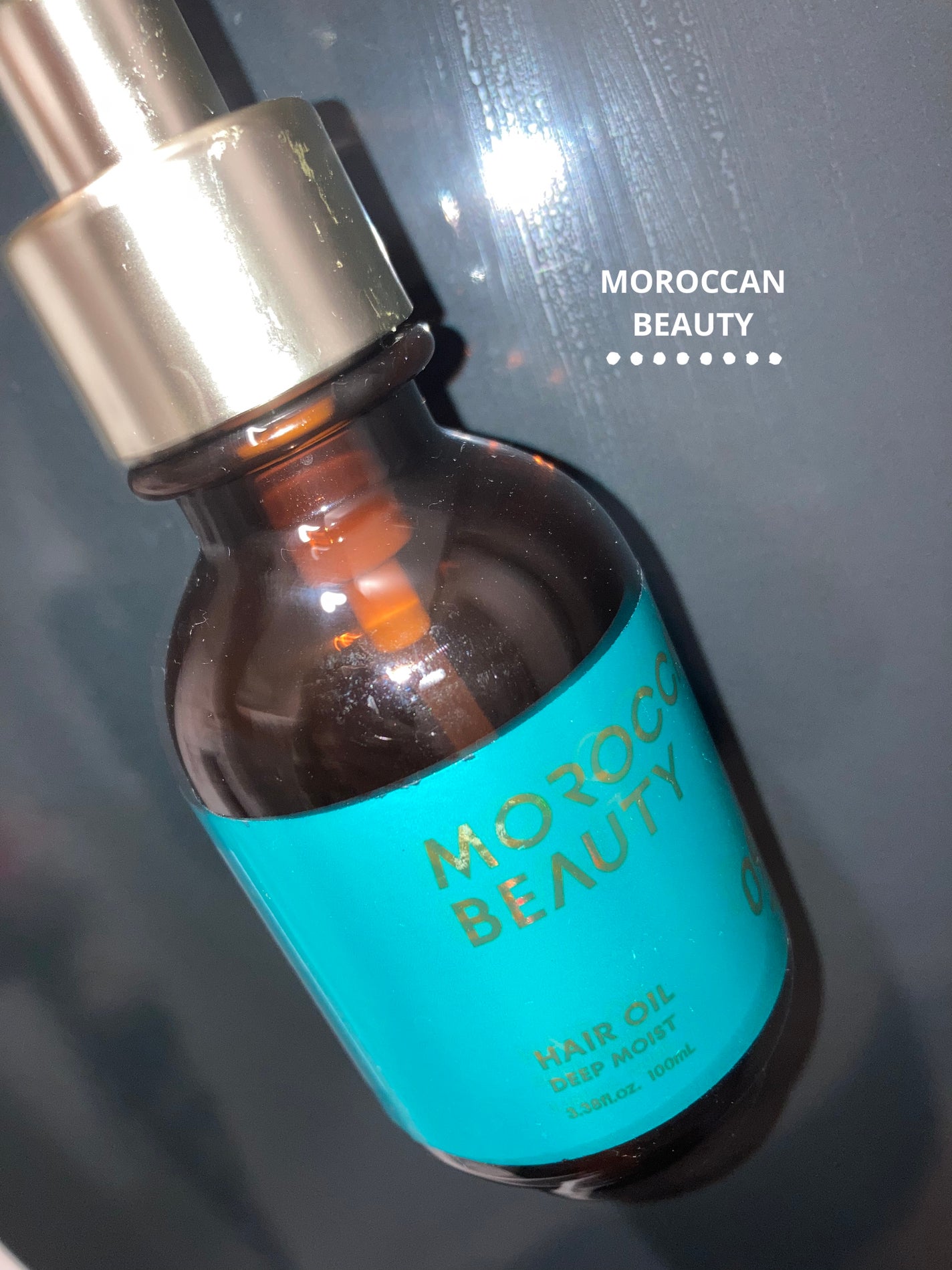 ディープモイスト ヘアオイル/モロッカンビューティ/ヘアオイルを使ったクチコミ(1枚目)