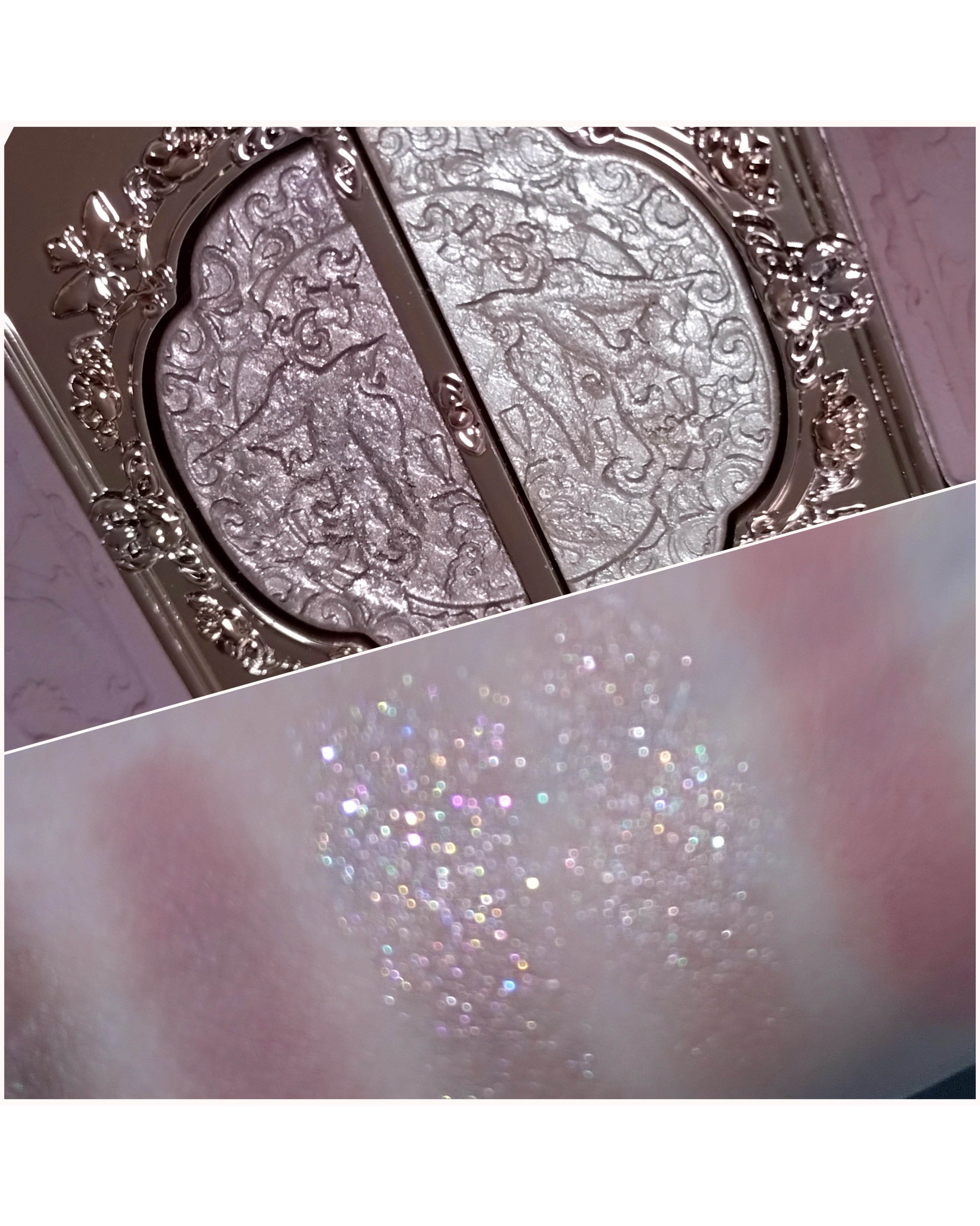 胡蝶雲肩6色アイシャドウパレット/FlowerKnows/アイシャドウパレットを使ったクチコミ（2枚目）