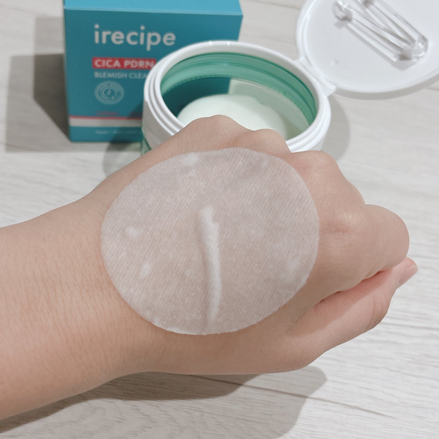 シカ PDRN 跡 クリアー トナーパッド/irecipe/トナーパッドを使ったクチコミ(4枚目)