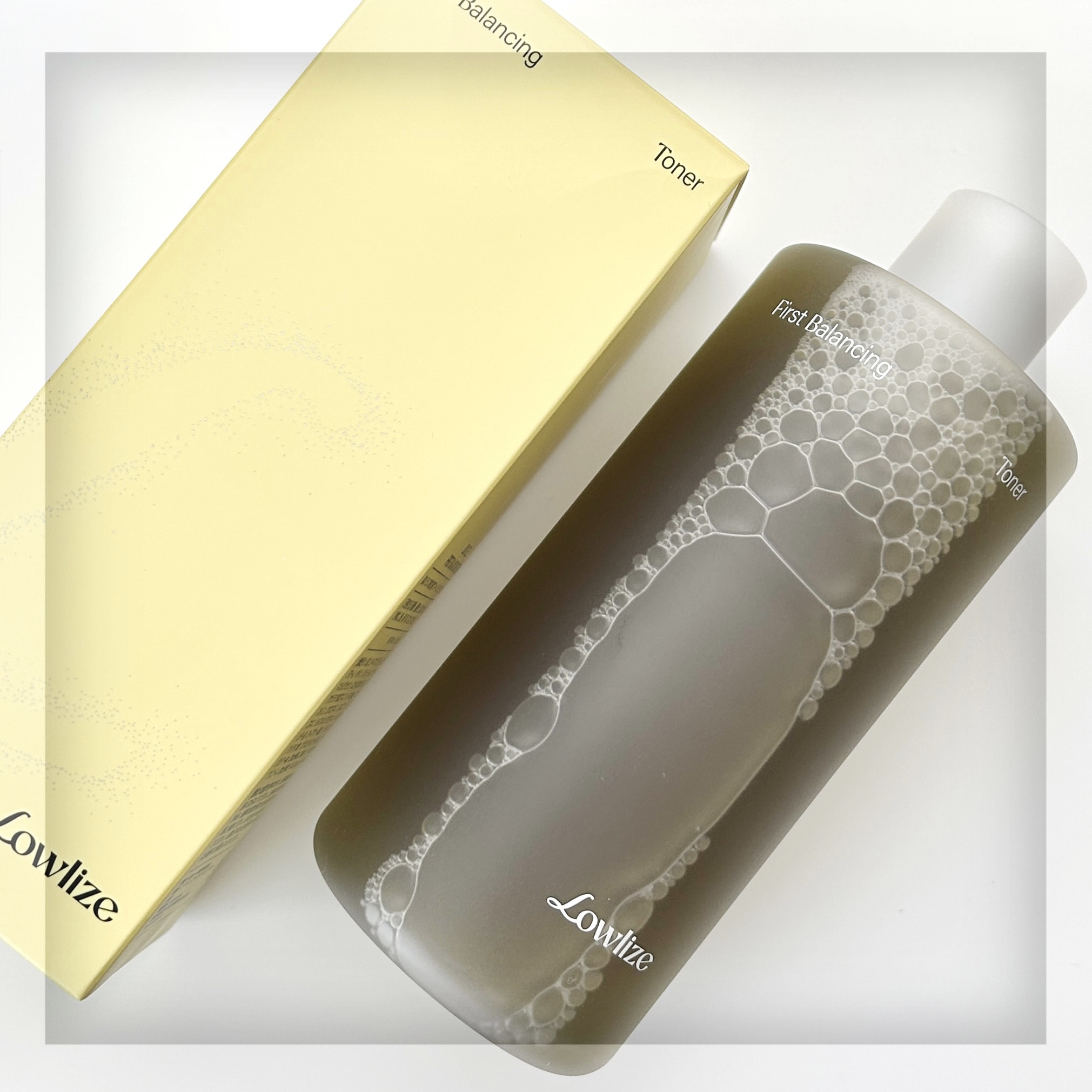 ファーストバランシングトナー/Lowlize/化粧水を使ったクチコミ（2枚目）