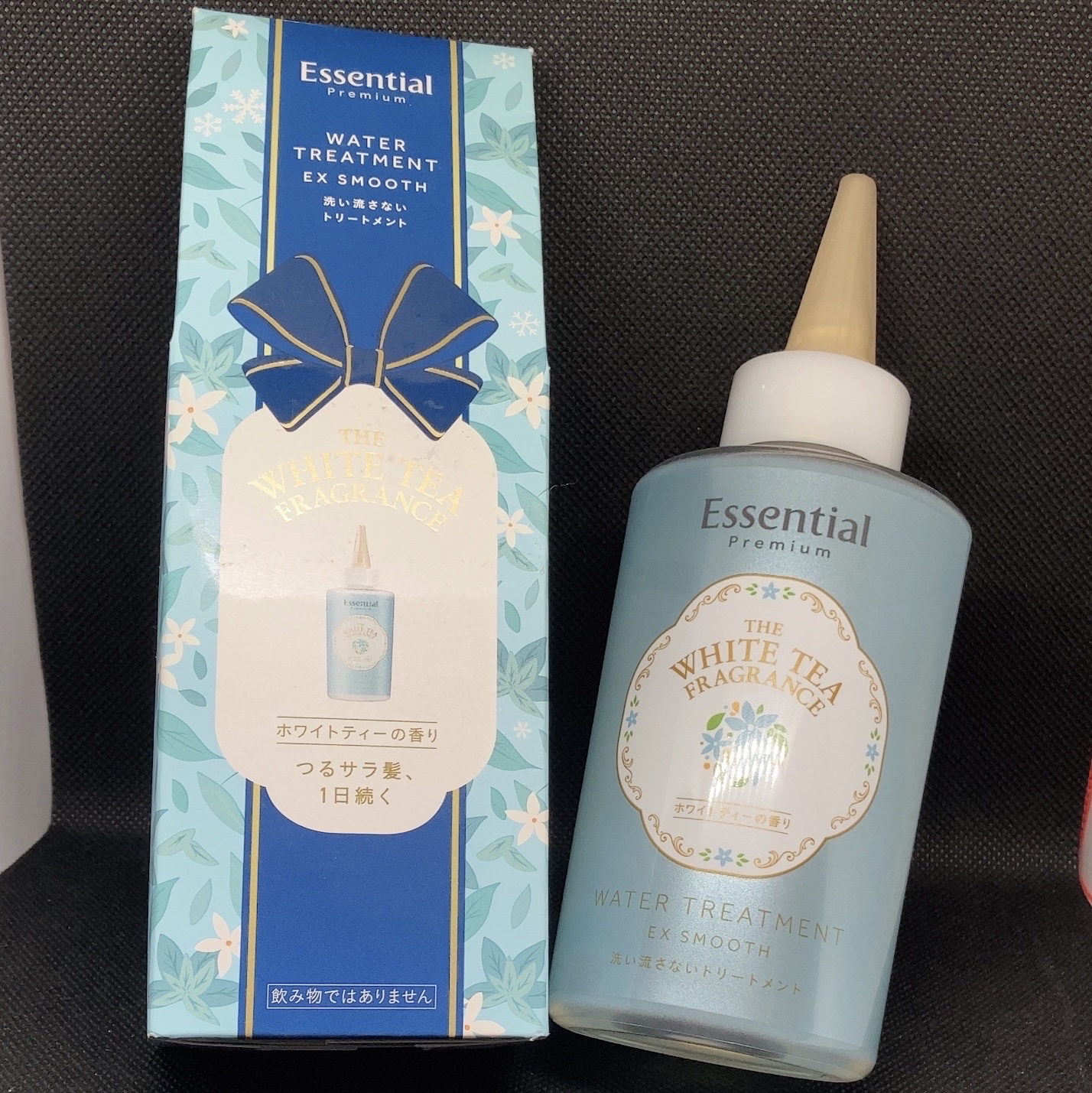 エッセンシャル ザビューティ 髪のキメ美容ウォータートリートメント ホワイトティーの香り/エッセンシャル/アウトバストリートメントを使ったクチコミ（1枚目）