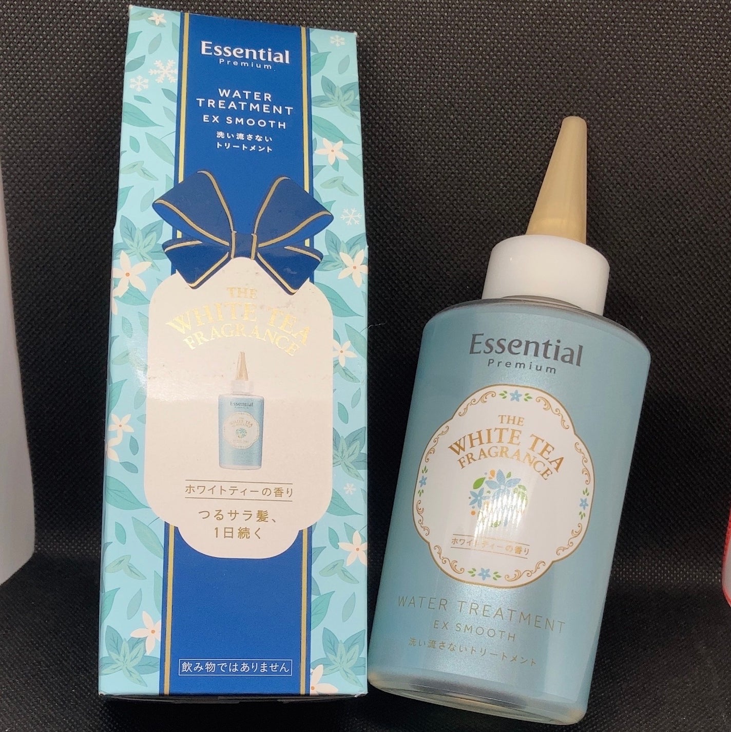 エッセンシャル ザビューティ 髪のキメ美容ウォータートリートメント ホワイトティーの香り/エッセンシャル/アウトバストリートメントを使ったクチコミ(1枚目)