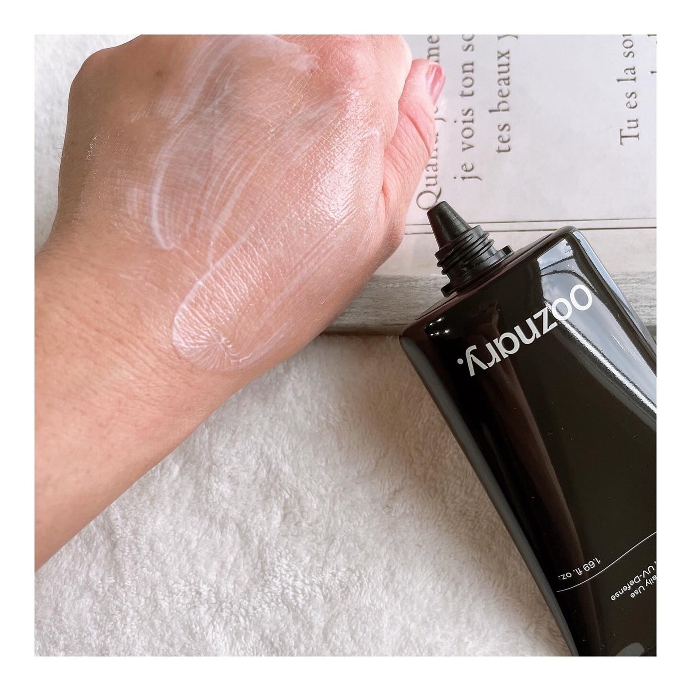 オーズナリーレストアンドザサン/オーズナリー/日焼け止めクリームを使ったクチコミ(3枚目)