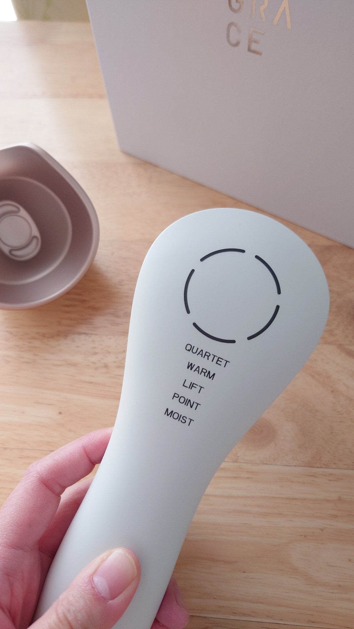 イングレイス プルクォート MBE104A/INGRACE/美顔器・マッサージを使ったクチコミ(2枚目)