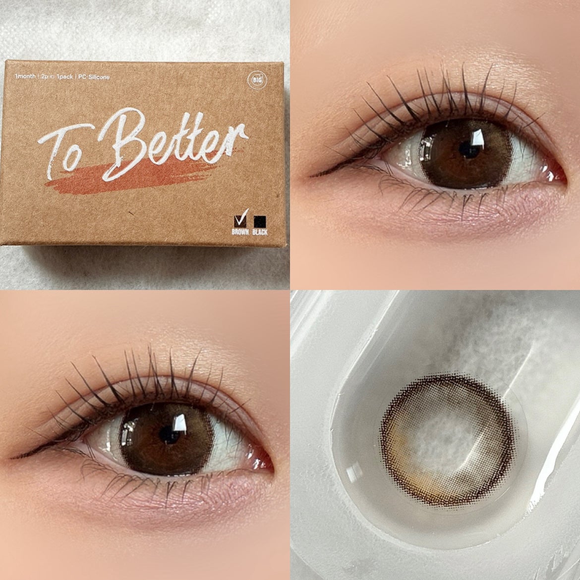 To Better/THEPIEL/カラーコンタクトレンズを使ったクチコミ(1枚目)