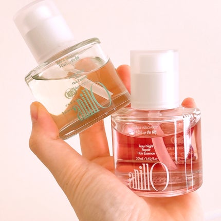 ロージーナイトヘアエッセンス/ANILLO/ヘアオイルを使ったクチコミ(2枚目)