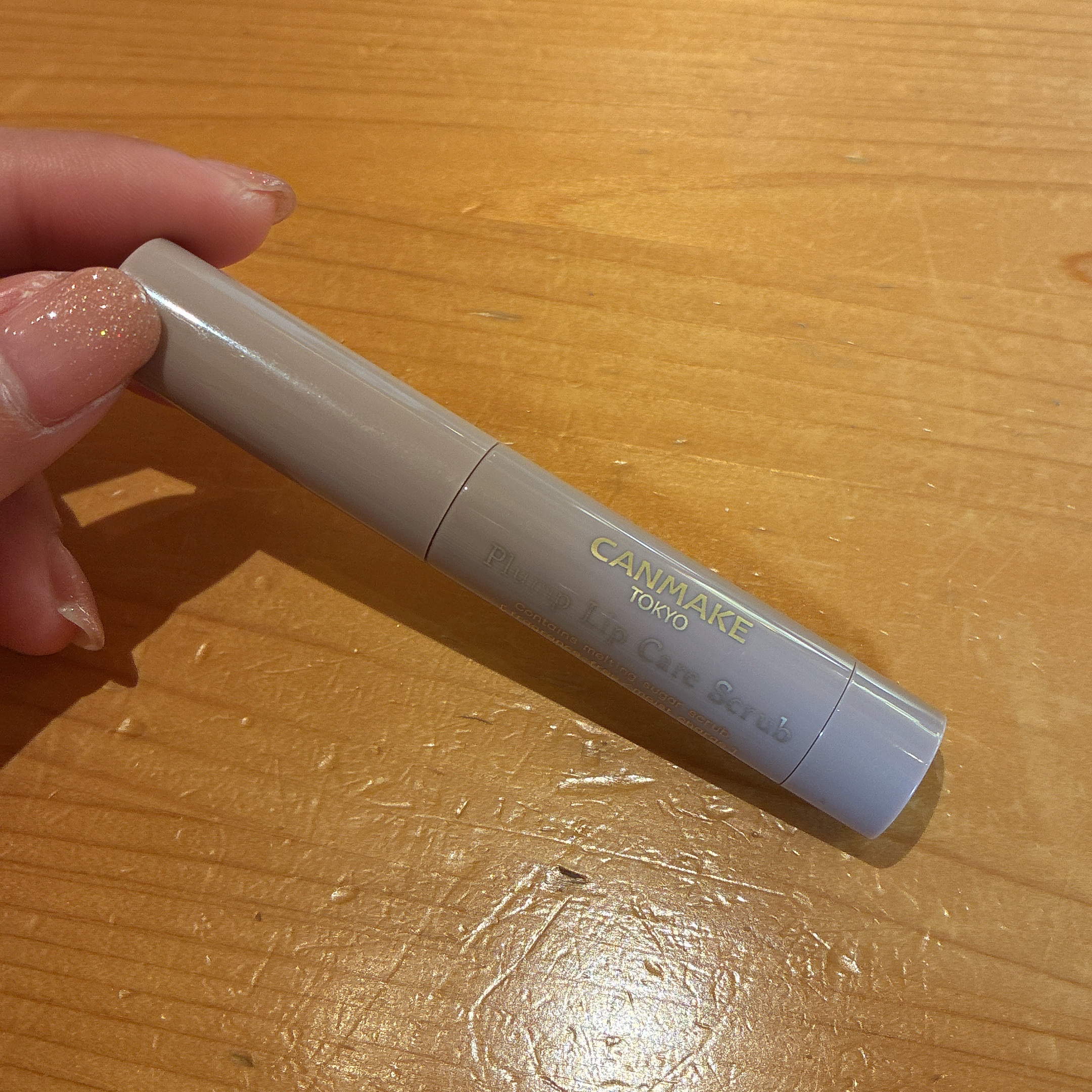 プランプリップケアスクラブ 02 クリアピンク/キャンメイク/リップスクラブを使ったクチコミ（1枚目）