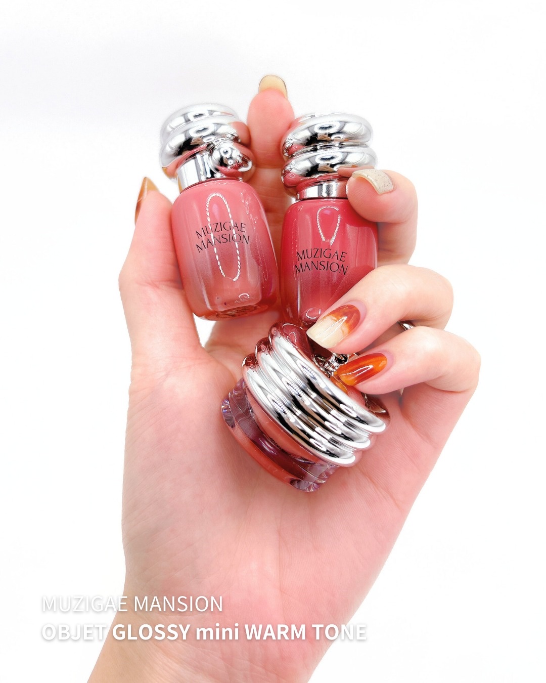 オブジェグロッシーミニ/MUZIGAE MANSION/リップティントを使ったクチコミ（2枚目）