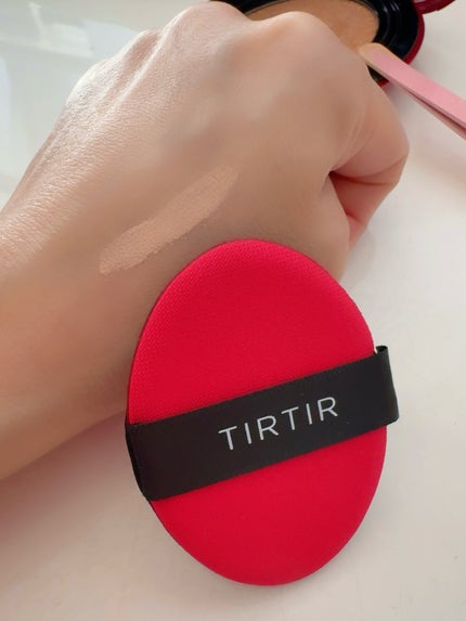 マスクフィットレッドファンデーション/TIRTIR(ティルティル)/リキッドファンデーションを使ったクチコミ(3枚目)