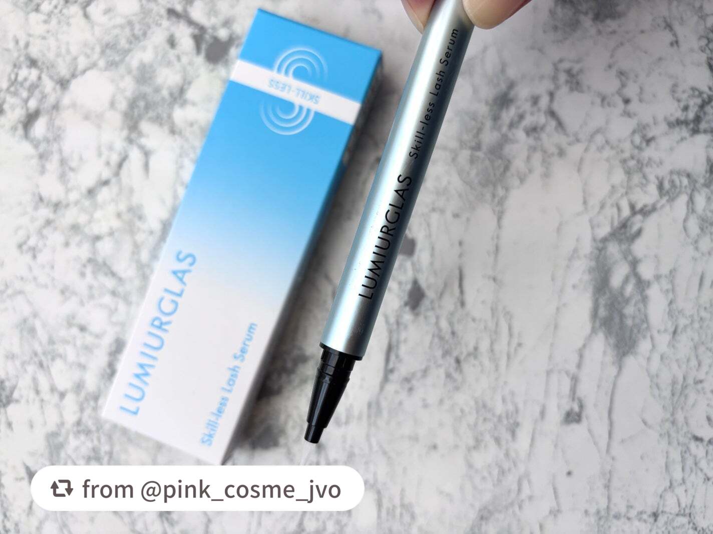 スキルレスラッシュセラム/LUMIURGLAS/まつげ美容液を使ったクチコミ(3枚目)