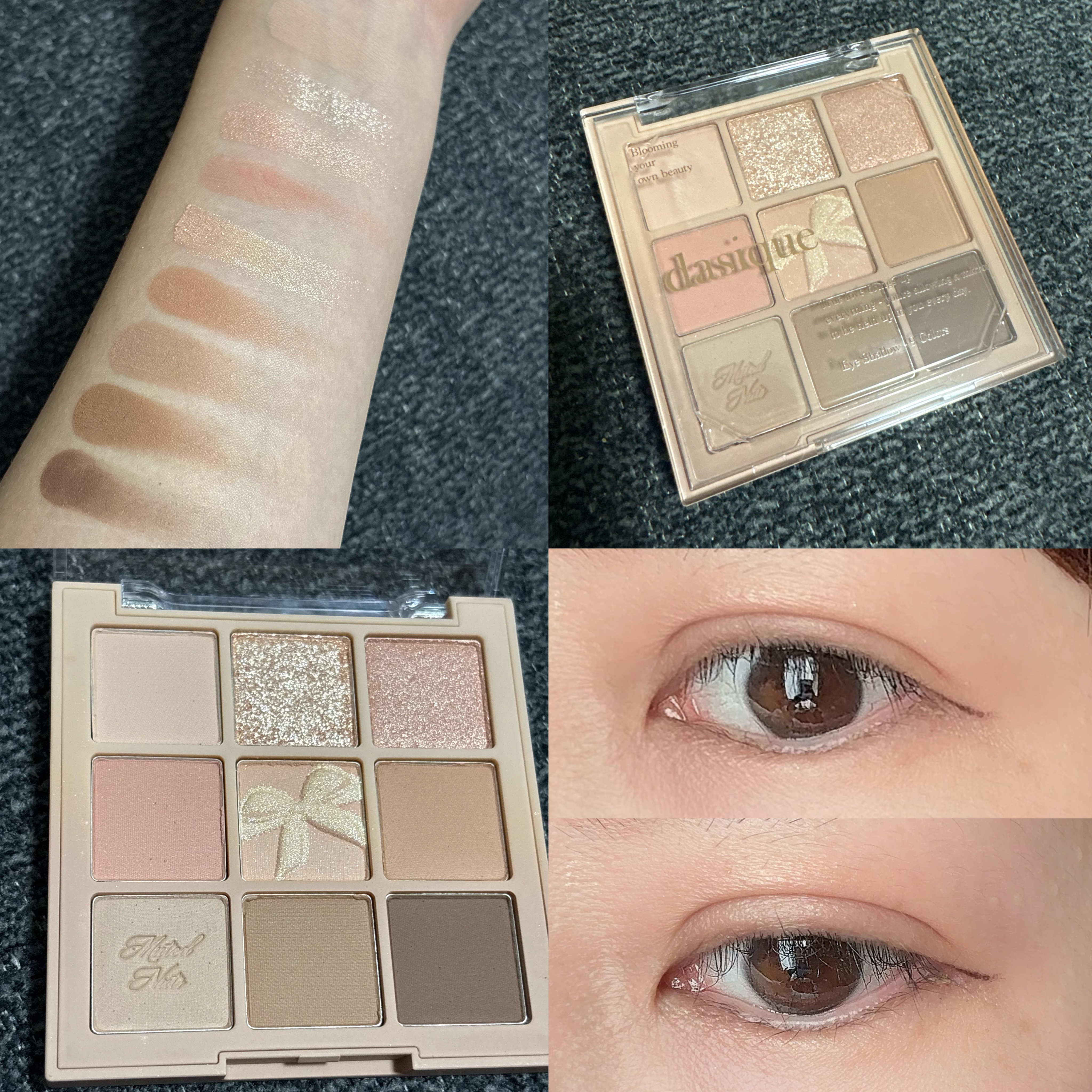 シャドウパレット/dasique/アイシャドウパレットを使ったクチコミ（2枚目）