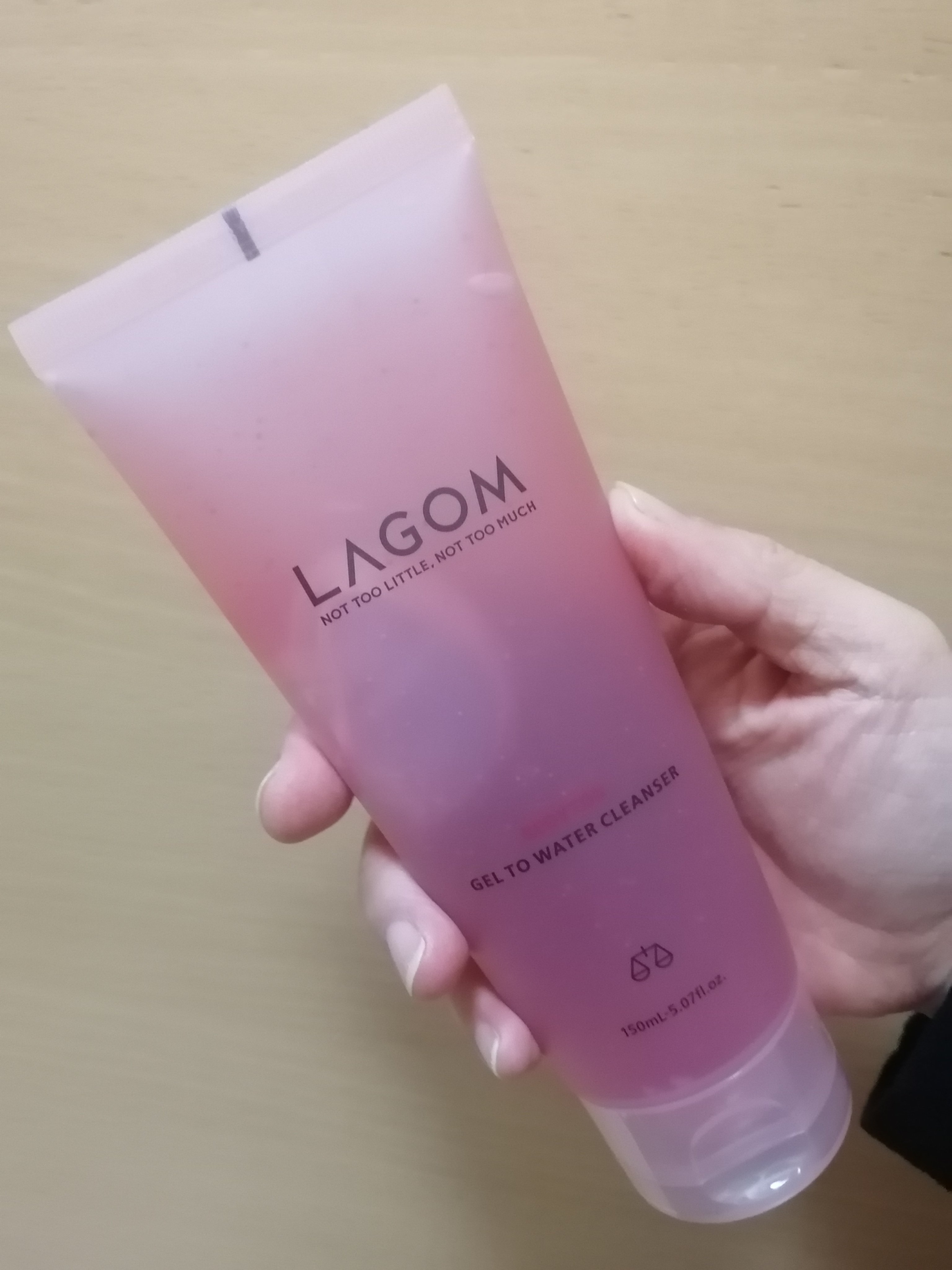 レディートックス ジェルトゥウォーター クレンザー（洗顔料）/LAGOM /洗顔フォームを使ったクチコミ（1枚目）