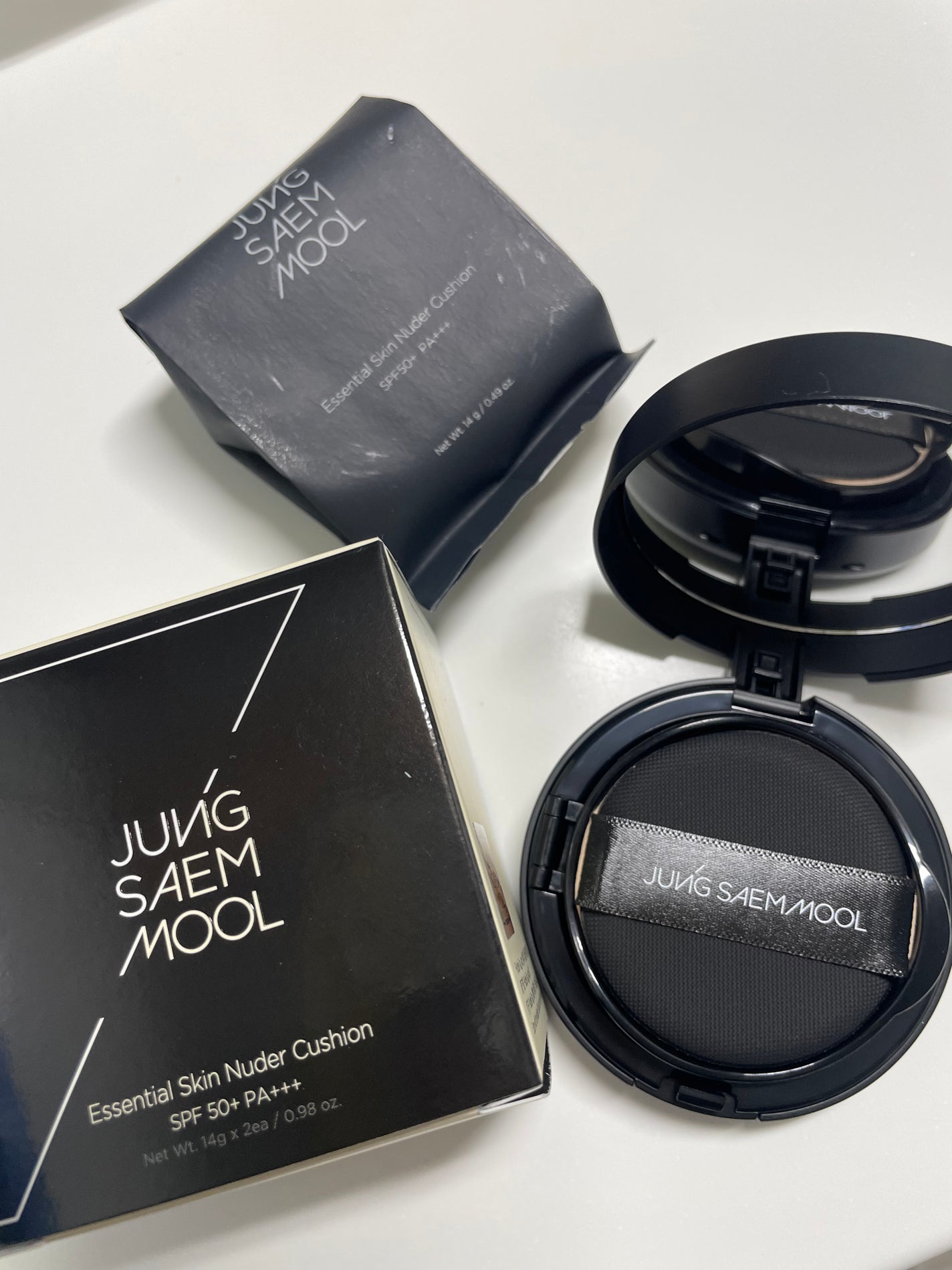 エッセンシャル スキン ヌーダー クッション/JUNG SAEM MOOL/クッションファンデーションを使ったクチコミ(3枚目)