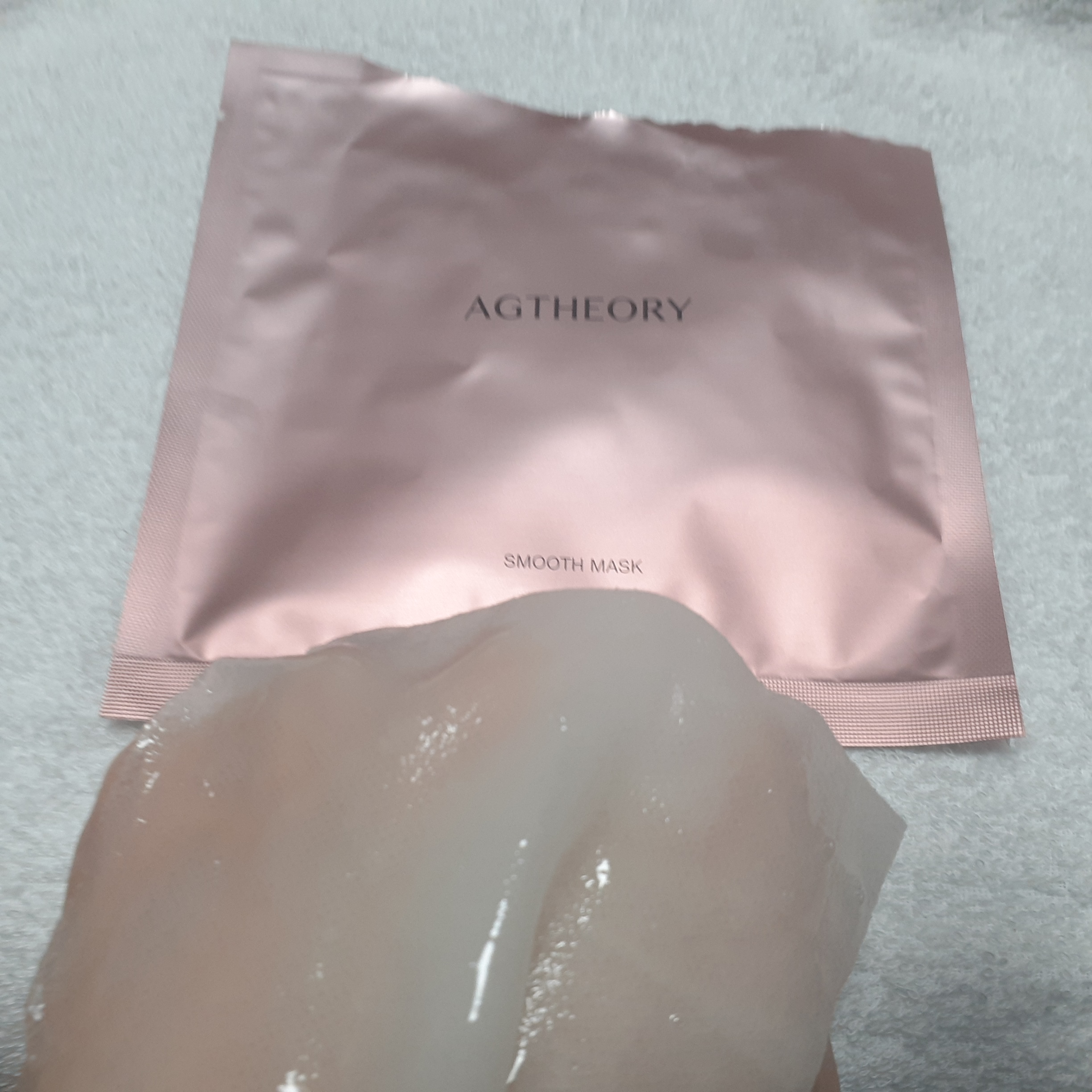 エイジーセオリー スムースマスク/AGTHEORY/シートマスク・パックを使ったクチコミ（3枚目）