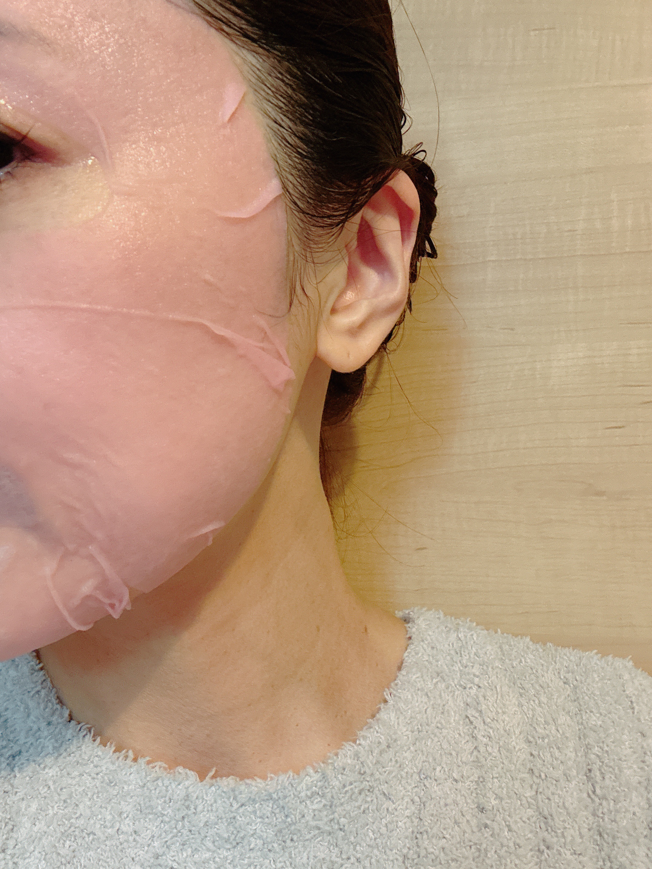 PDRNピンクビタコーティングマスク 1枚(22g)/MEDICUBE/シートマスク・パックを使ったクチコミ（2枚目）