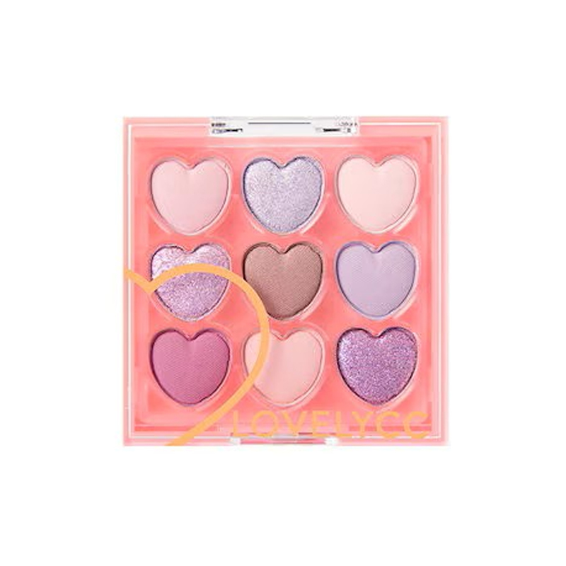 MAGIC COVER CHEAT NINE COLORS EYE SHADOW PALETTE NO.3 Berry Purple